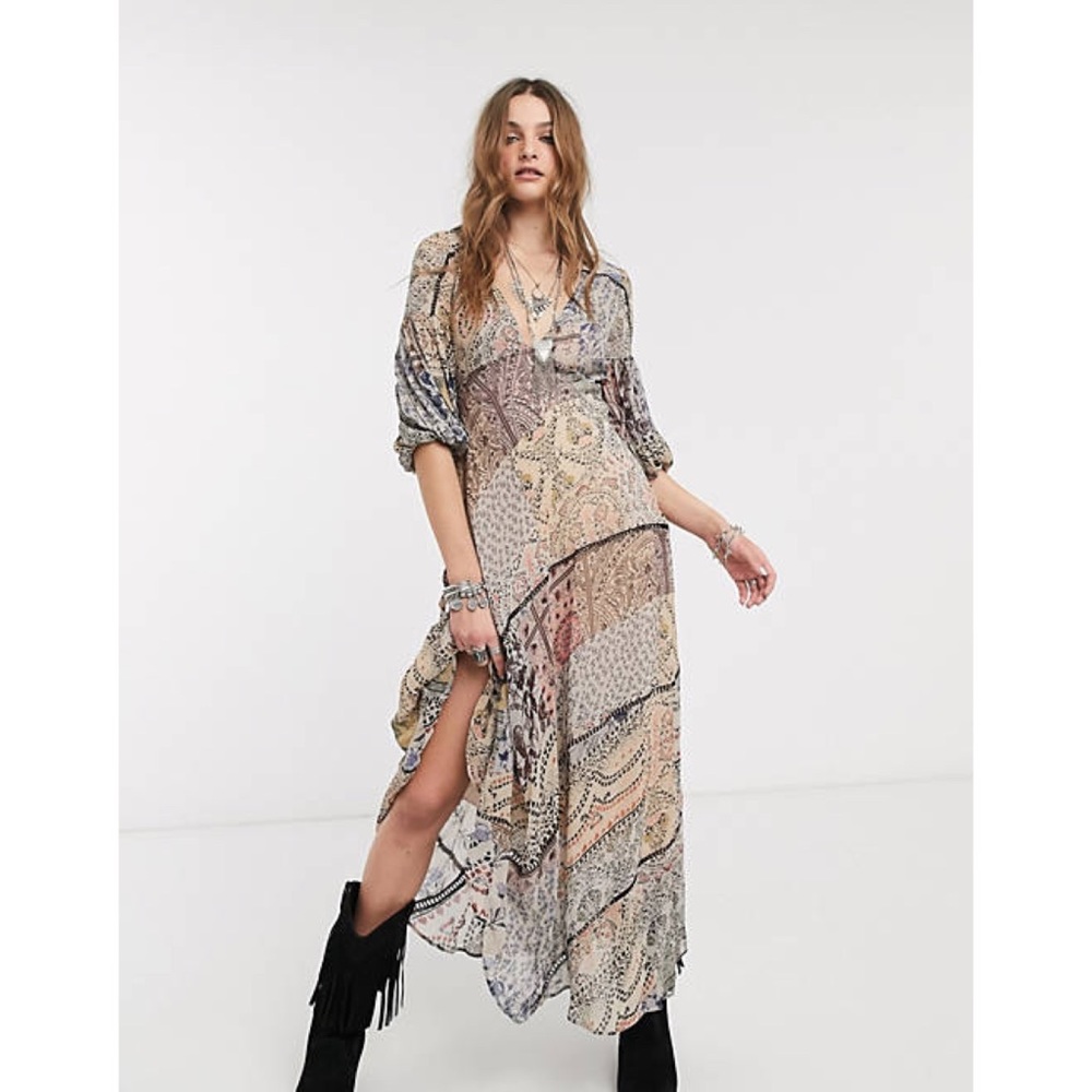 Free People Moroccan Dreams Maxi Dress - Picture 3 of 12